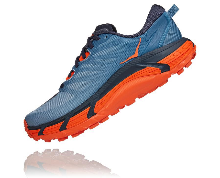 Hoka One One Mafate Speed 3 Trailskor Herr - Blå - UFPEZ-2983